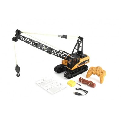 15-CHANNEL CRANE MODEL 1/14 SCALE 2.4GHz RTR DIE-CAST - HUINA 1572